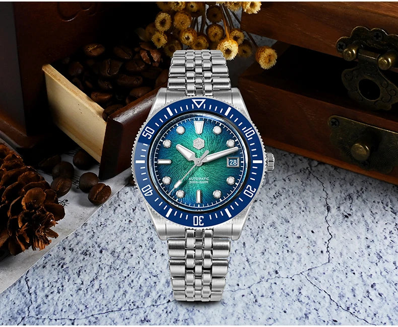 San Martin Men Diver Watch Automatic Mechanical - Product Image 7