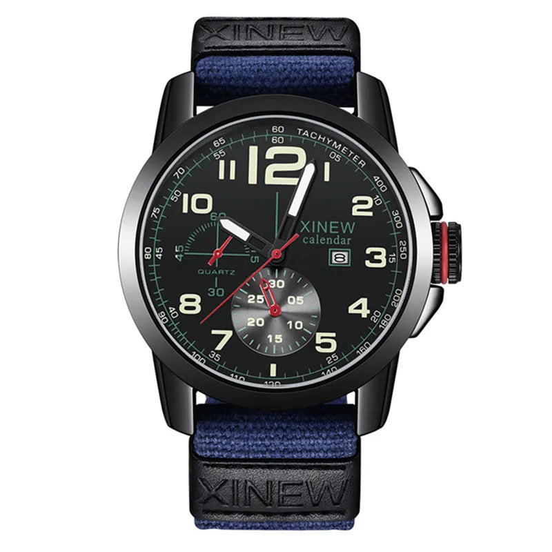 Men Big Brand XINEW Watches Fashion Nylon Band - Product Image 14