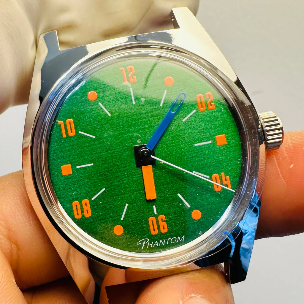 vastara 7120 hand wind 36mm retro business watch 17 - business unisex timepiece with stainless steel (USA)