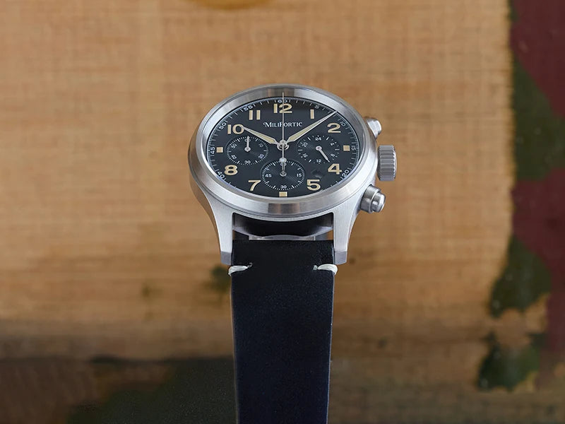 Milifortic Men's Solar Chronograph Sapphire Watch - Product Image 10