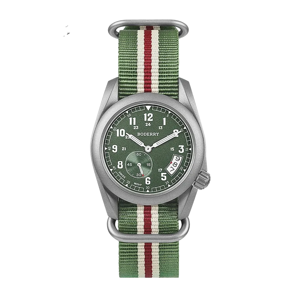 Boderry Field Watch Titanium Quartz Watches - Product Image 26