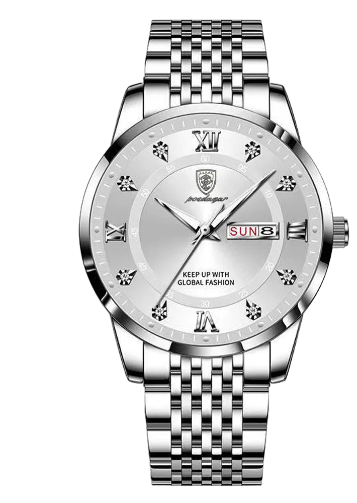 vastara - imperiumedge classic roman quartz men s watch watch 5 - modern unisex timepiece with waterproof (USA)