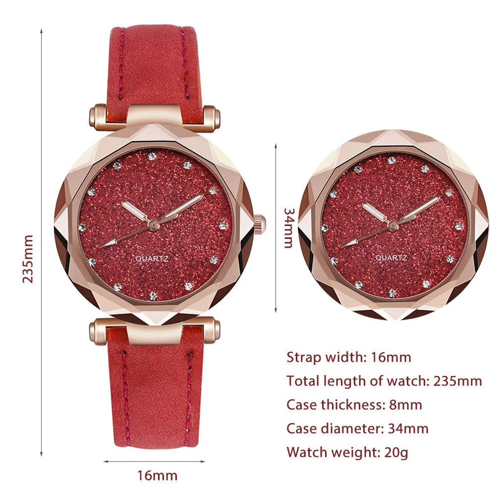 vastara - veron calendar leather watch watch 9 - casual unisex timepiece with leather strap (USA)