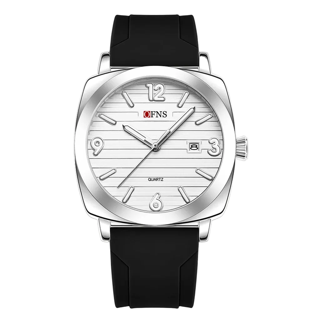 vastara ofns 1618 fashionable 's calendar business casual simple night light watch 24 - casual unisex timepiece with