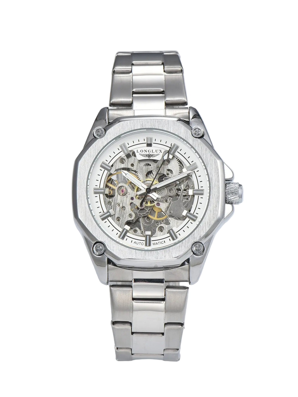 VASTARA vastara - titancore men s automatic skeleton watch unisex timepiece - waterproof stainless steel watch (USA)