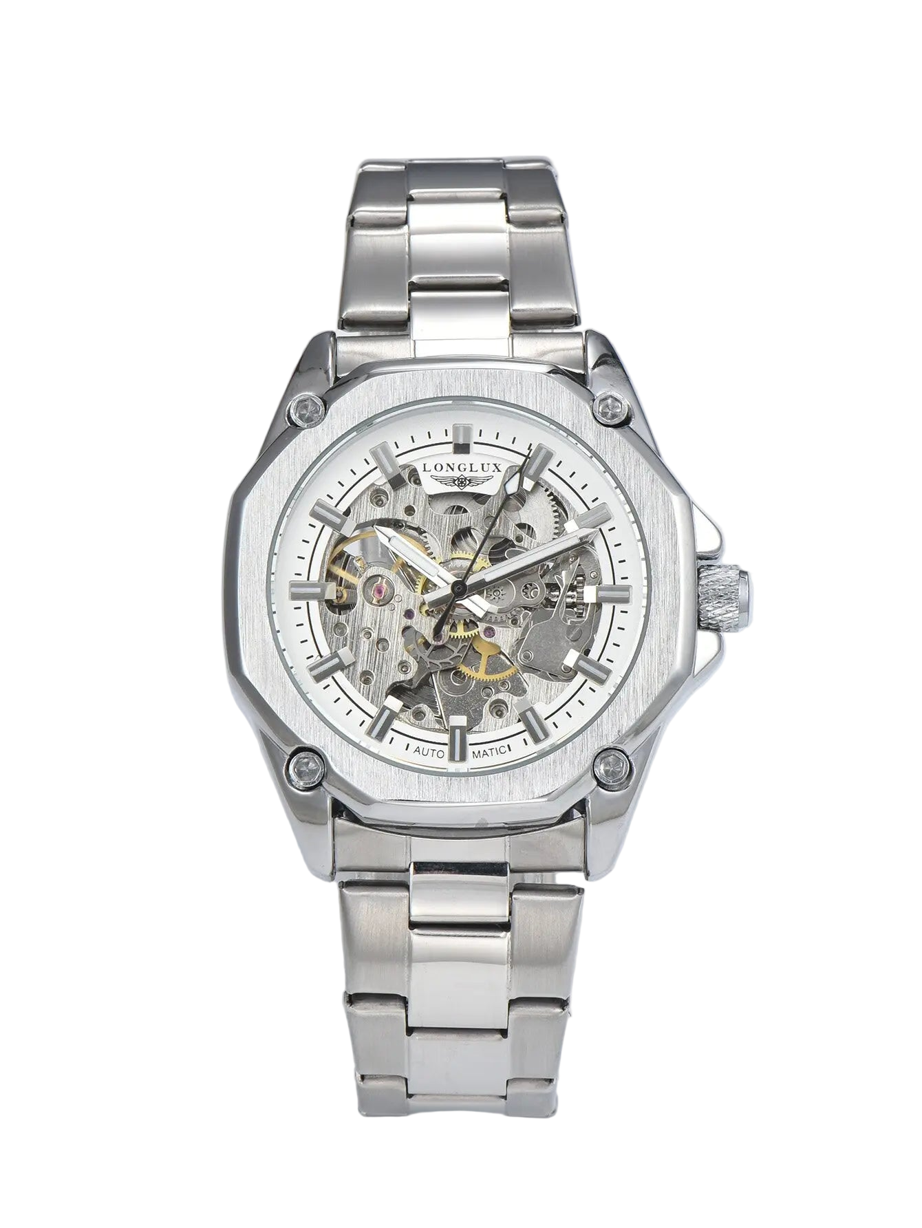 VASTARA vastara - titancore men s automatic skeleton watch unisex timepiece - waterproof stainless steel watch (USA)