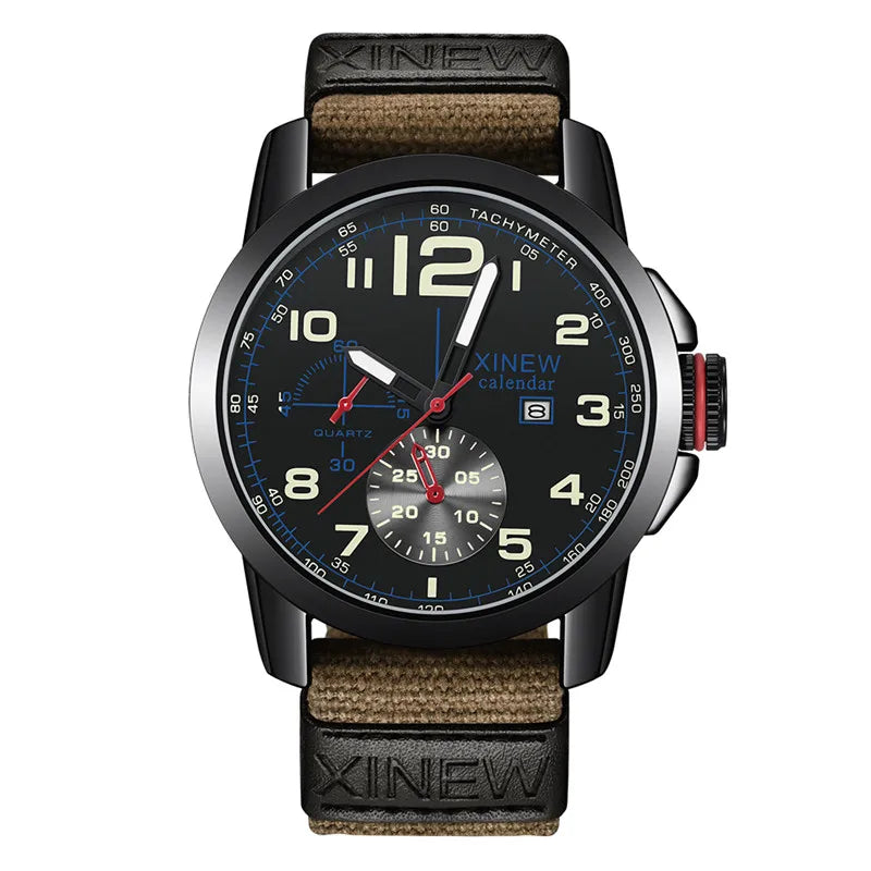 Men Big Brand XINEW Watches Fashion Nylon Band - Product Image 15