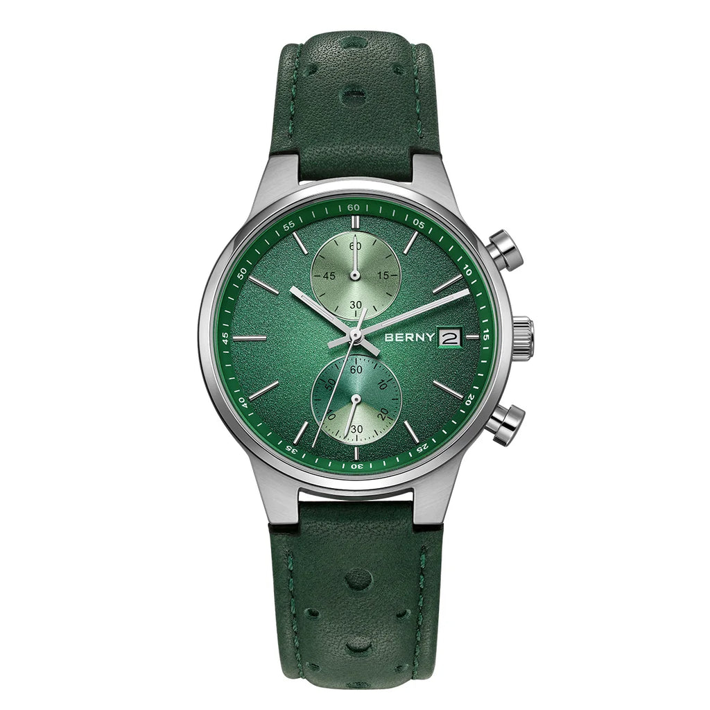 vastara - men's chronograph watch with luminous display watch 29 - casual unisex timepiece with chronograph (USA)