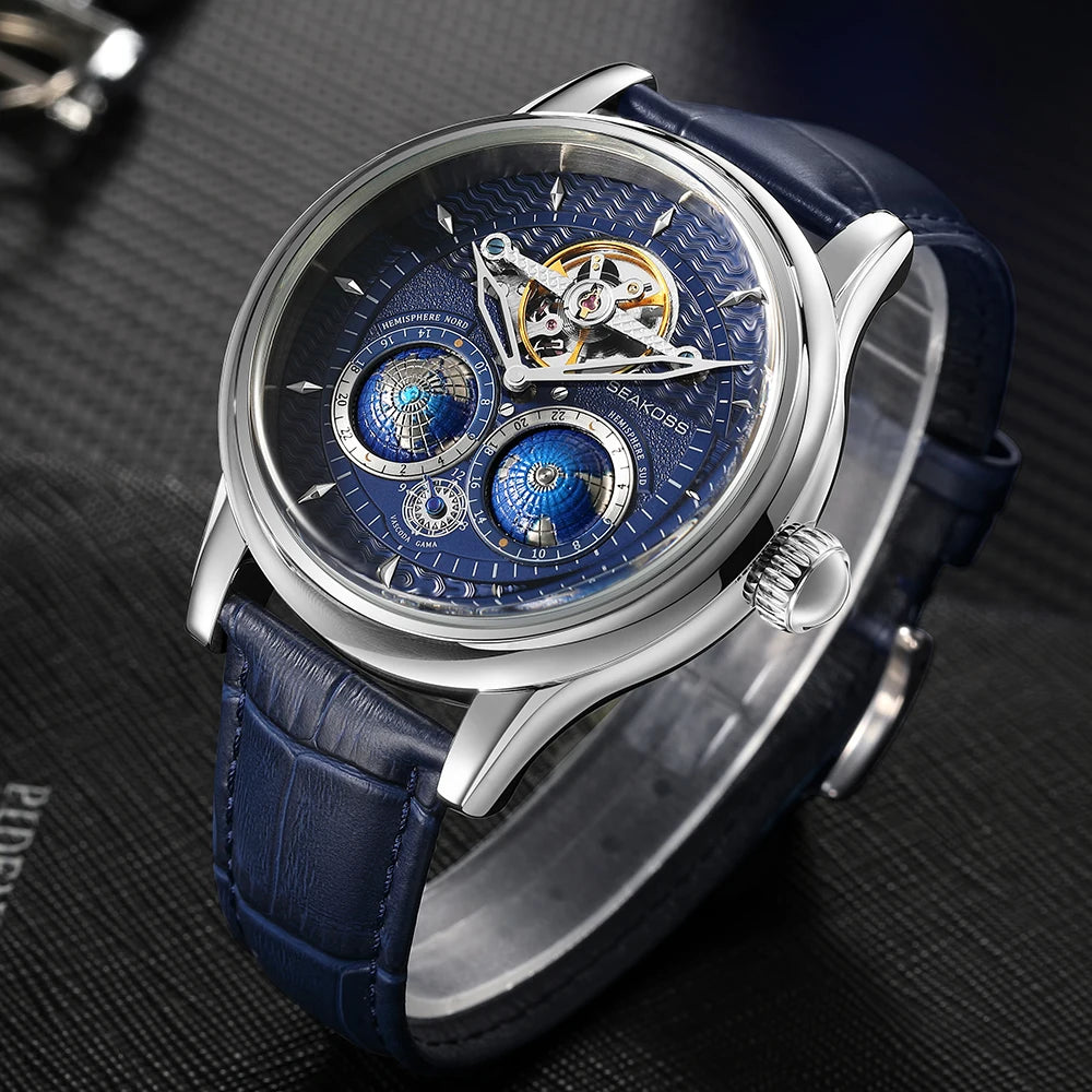 sell vastara seakoss 1963 watch 17 - classic unisex timepiece with chronograph (USA)