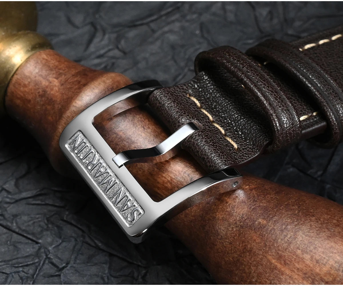 San Martin mm Ronda Quartz Watch Men Simple - Product Image 25