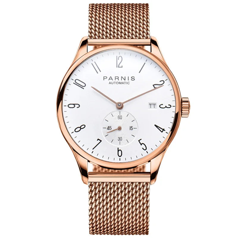 vastara parnis es minimalist for hombre relogio masculino calendar: genuine leather watch 23 - minimalist unisex timepiece