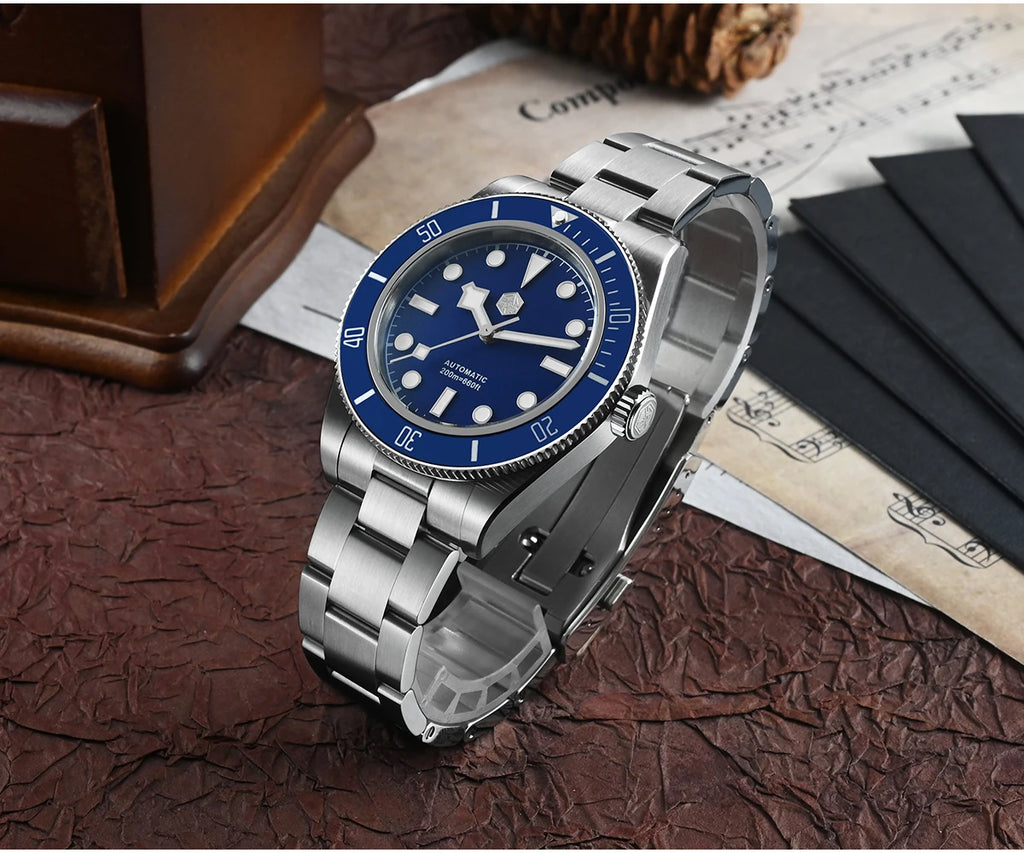 San Martin mm Retro Luxury Diver Watch NH - Product Image 16