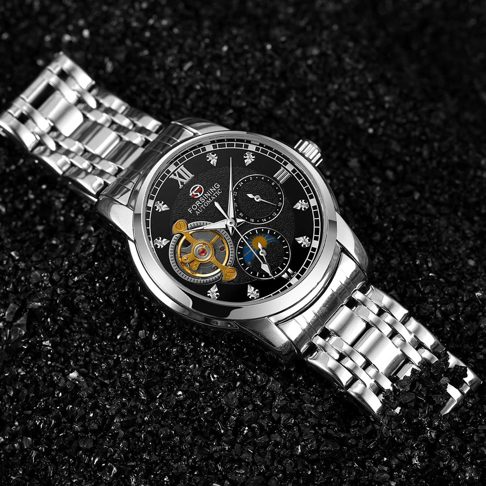 Forsining Men's Fashion Luxury Business Metal - Product Image 6