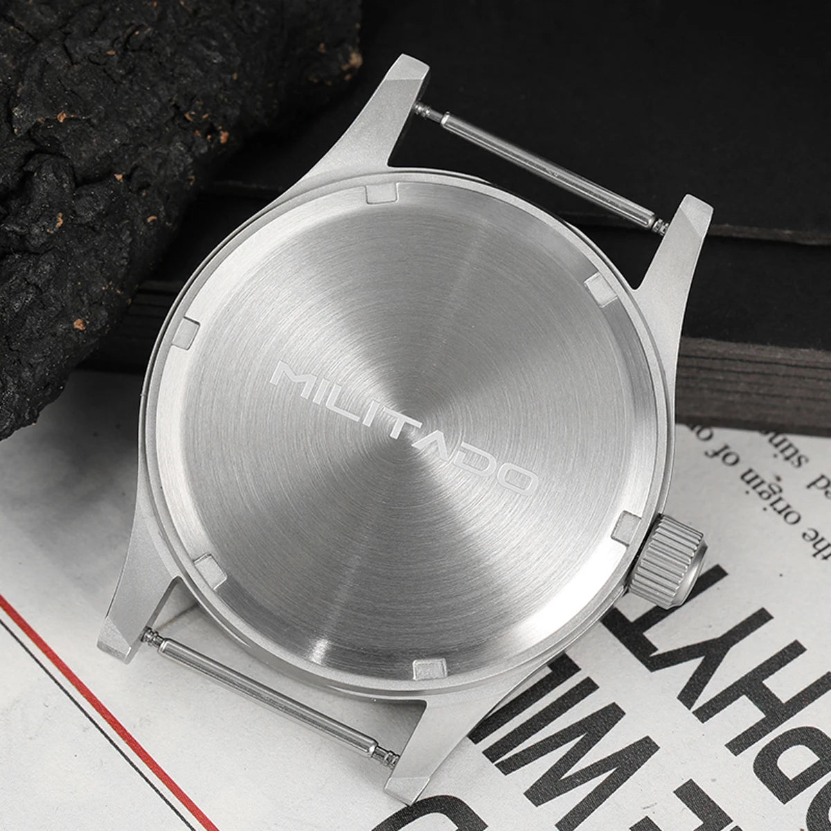 vastara - militado vintage field watch sweep second quartz watch 11 - casual luxury timepiece timepiece with waterproof (USA)