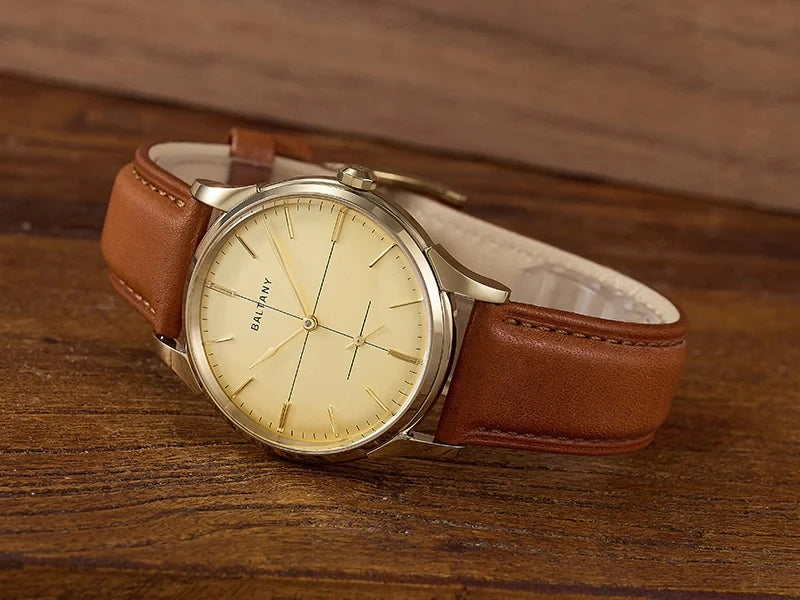 Baltany S Crosshair Dial Small Seconds Retro Watch - Product Image 16