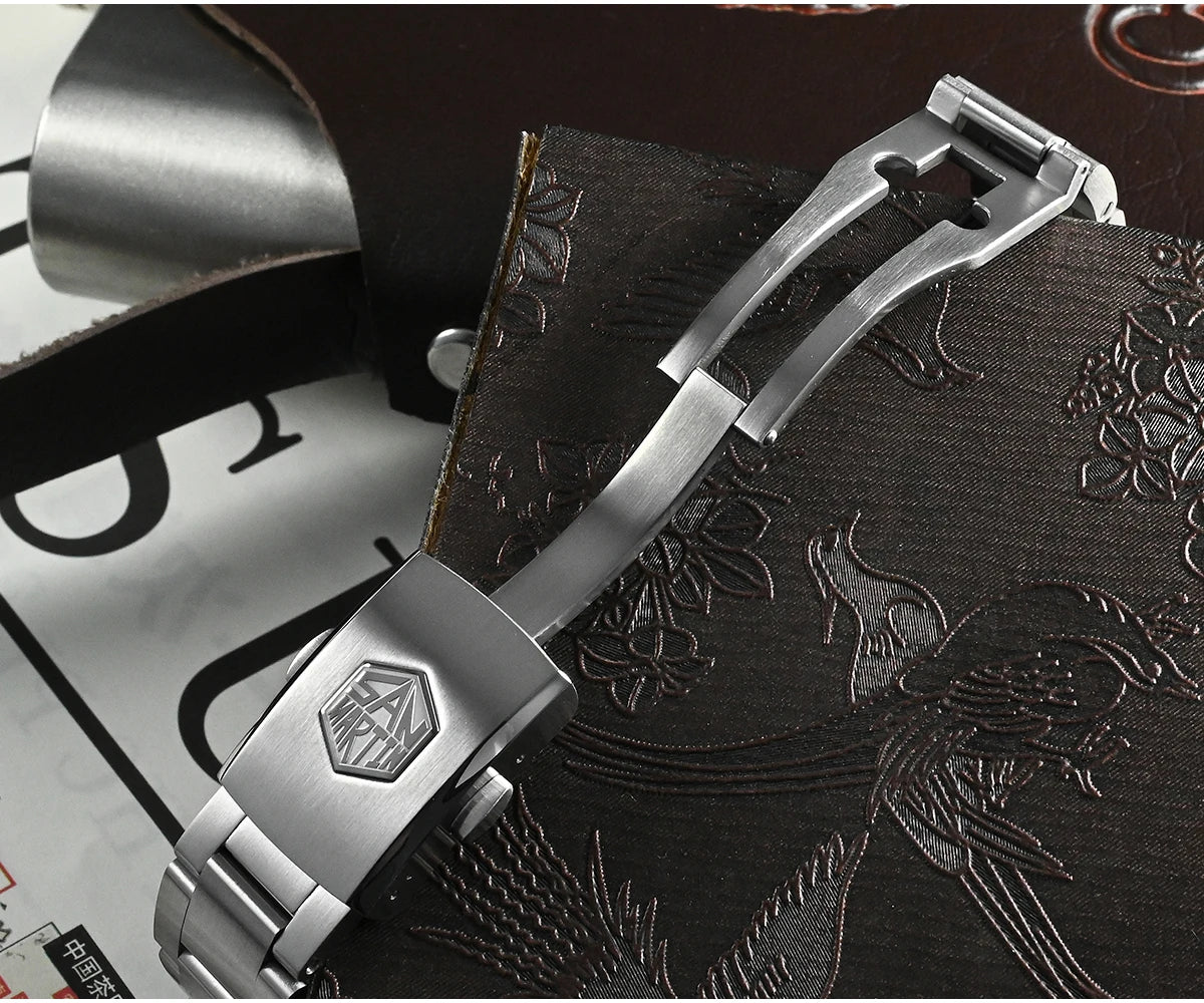 San Martin mm Ronda Quartz Watch Men Simple - Product Image 27