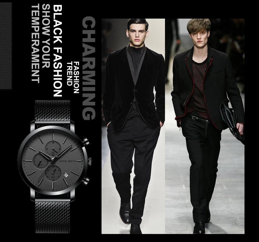 vastara business stainless steel watch 11 - business unisex timepiece with stainless steel (USA)