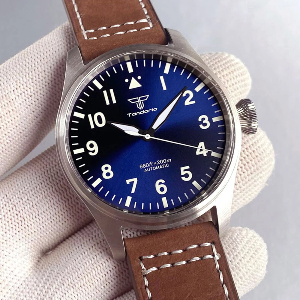 Luxury Tandorio ATM Diver Pilot mm NH PT Automatic - Automatic Movement with automatic mechanical movement