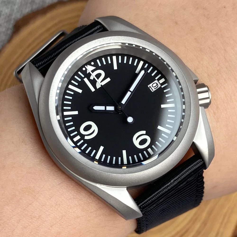 Tandorio Black MOP Shell Dial Lume mm NHMechanical - Product Image 21