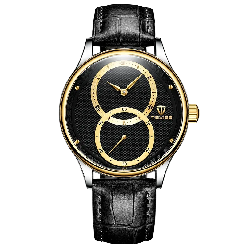 vastara tevise for leather luminous business& sports stainless steel watch 12 - sports unisex timepiece with stainless steel