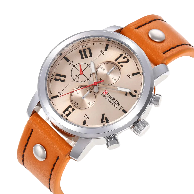 vastara - curren watch men watch 19 - modern unisex timepiece with waterproof (USA)