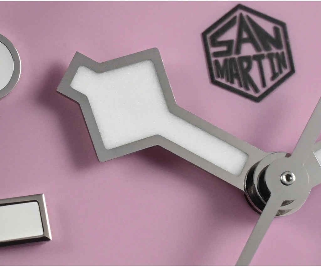 San Martin mm Diver Watch Enamel Dial Light Blue - Product Image 18