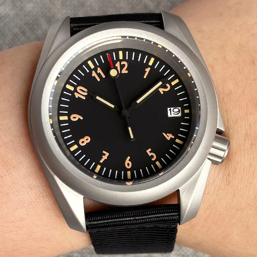 Tandorio Black MOP Shell Dial Lume mm NHMechanical - Product Image 27