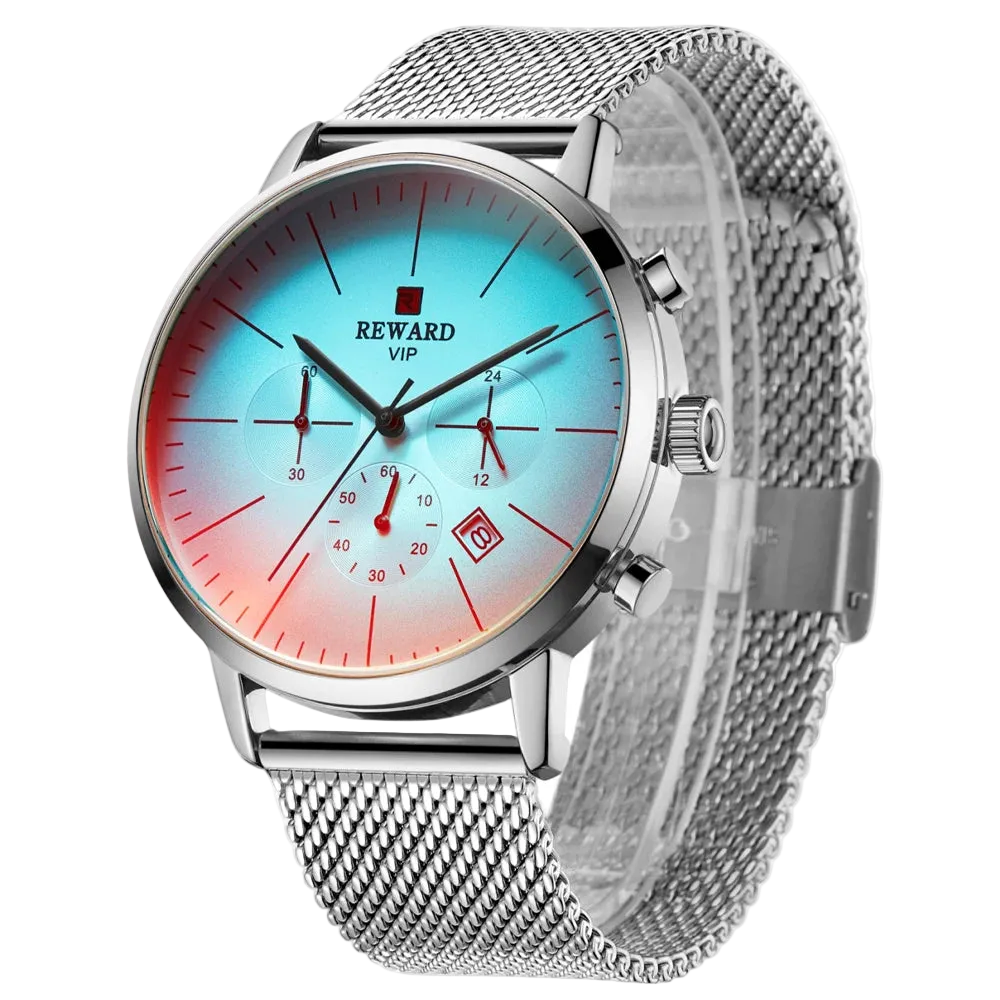 REWARD Men’s Watches Brand Sport Watch Luxury Men - Luxury Watch with precision timepiece