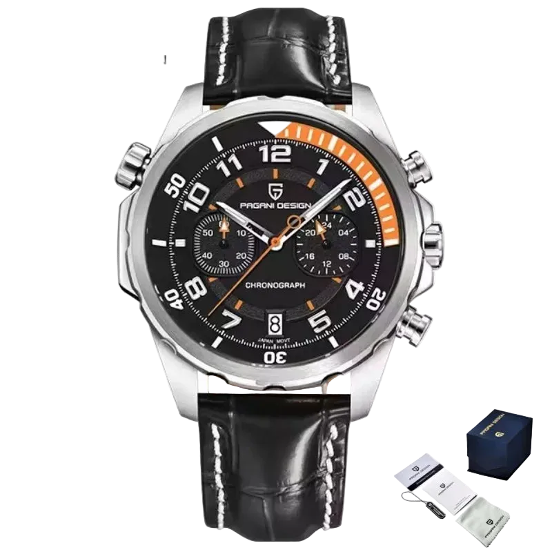 vastara pagani design 1811 's 44mm multi functional chronograph vk64 's reloj hombre watch 27 - classic unisex timepiece