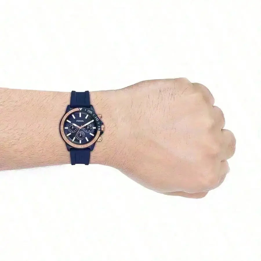 vastara - fossil man watches quartz three-hand watch stainless steel case watch 5 - casual unisex timepiece with stainless