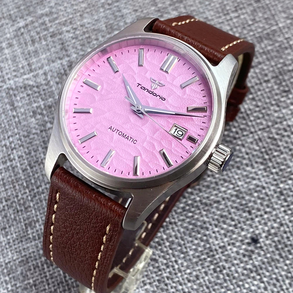 Tandorio Pilot mm Pink Texture Sapphire Crystal - Product Image 2