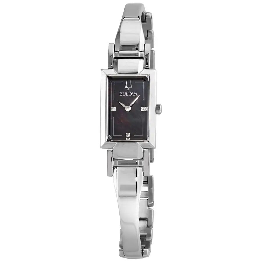 Bulova | Classic Quartz Black Mother Pearl Dial - Quartz Watch with precise quartz movement