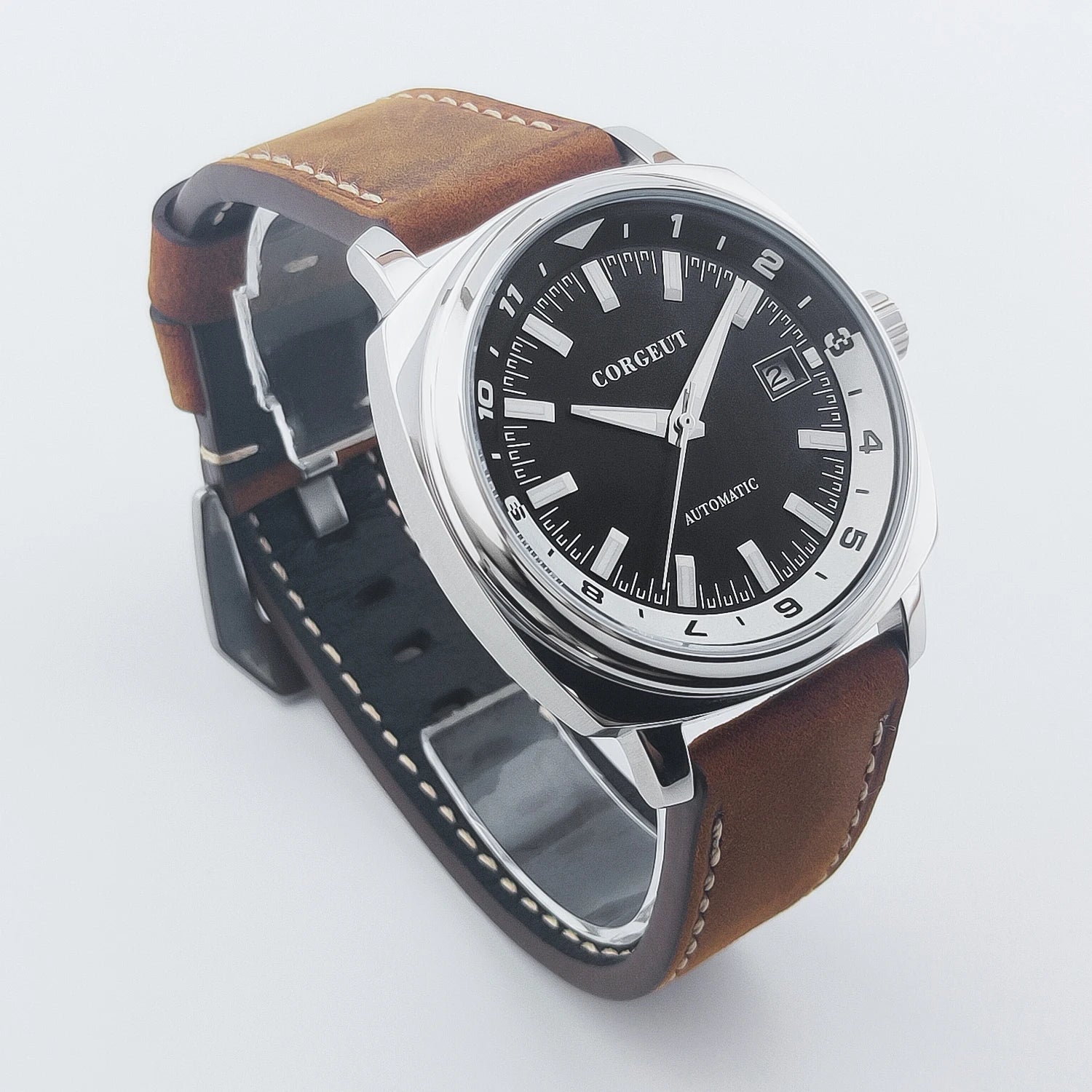 CORGEUT mm Classic Square Mechanical Watches Men - Product Image 7