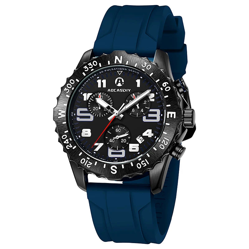 vastara - enduroforce chronograph military sport watch for men watch 10 - casual unisex timepiece with chronograph (USA)