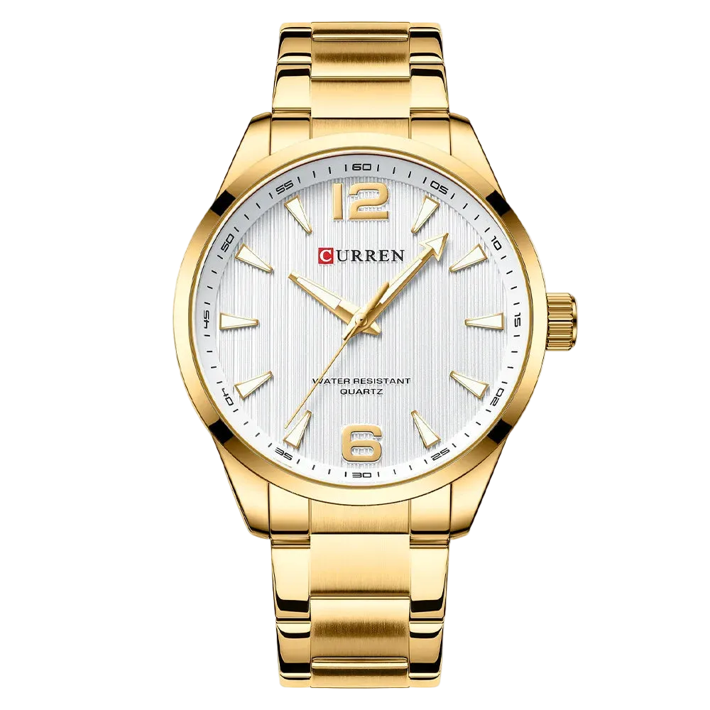 vastara 8434 's night light business stainless steel strap s gift reloj hombre watch 30 - business unisex timepiece with