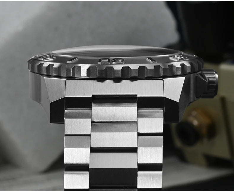 San Martin Men Automatic Watch Pilot mm Mechanical - Product Image 4