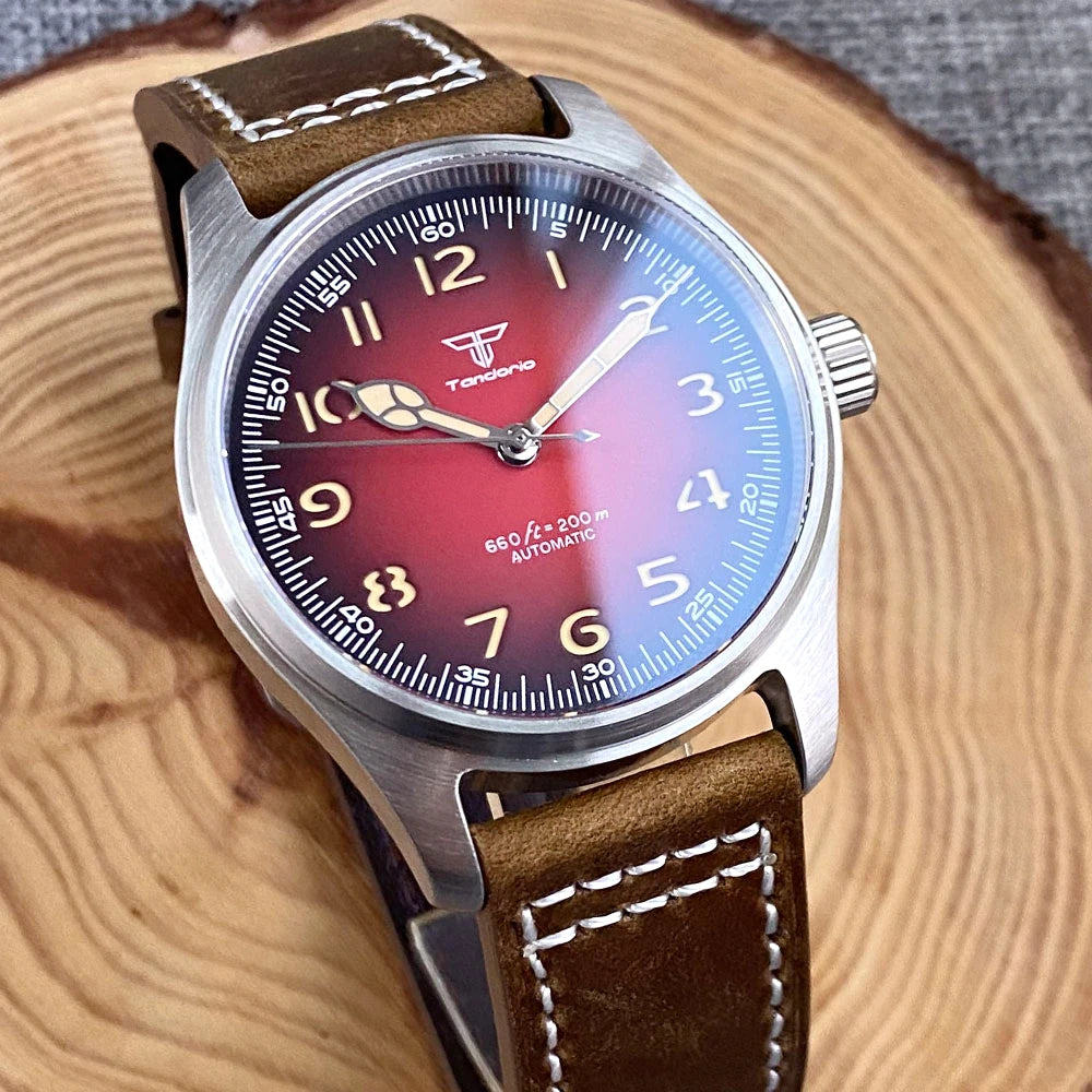 Tandorio Dive Khaki Field Series Pilot Mechanical - Product Image 11