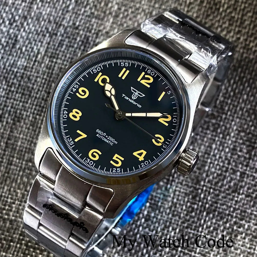 Tandorio Dive Khaki Field Series Pilot Mechanical - Product Image 15