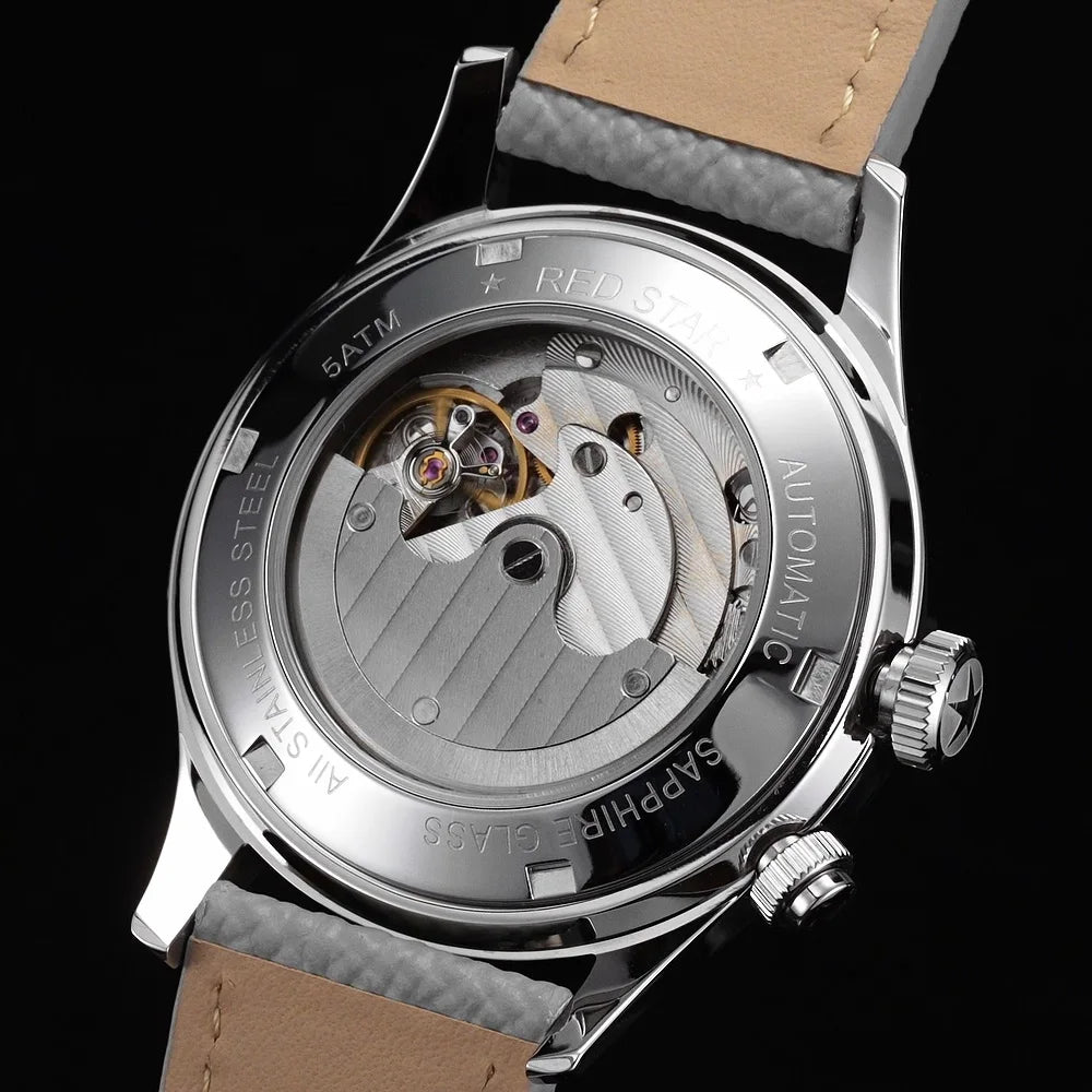 vastara 40mm 's automatic mechanical watch watch 6 - classic unisex timepiece with waterproof (USA)