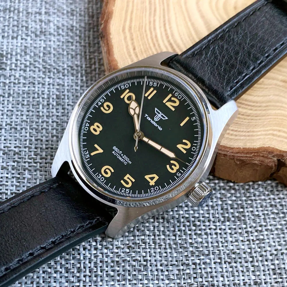 Tandorio Dive Khaki Field Series Pilot Mechanical - Product Image 9