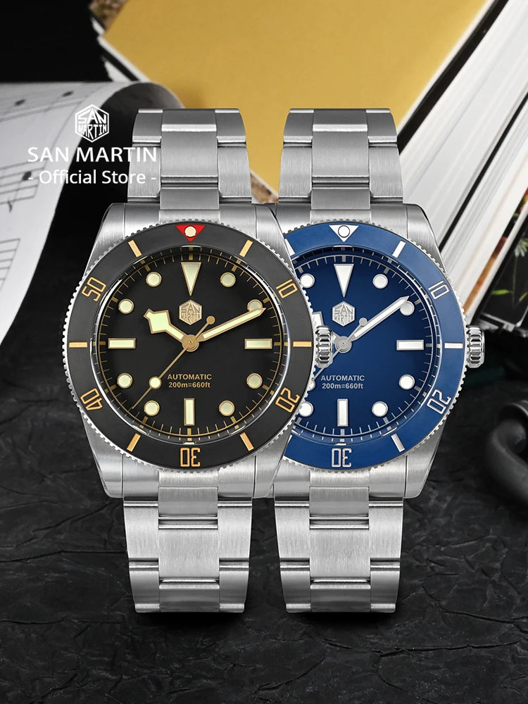 San Martin mm BB Vintage Diver Watch NH Automatic - Product Image 2