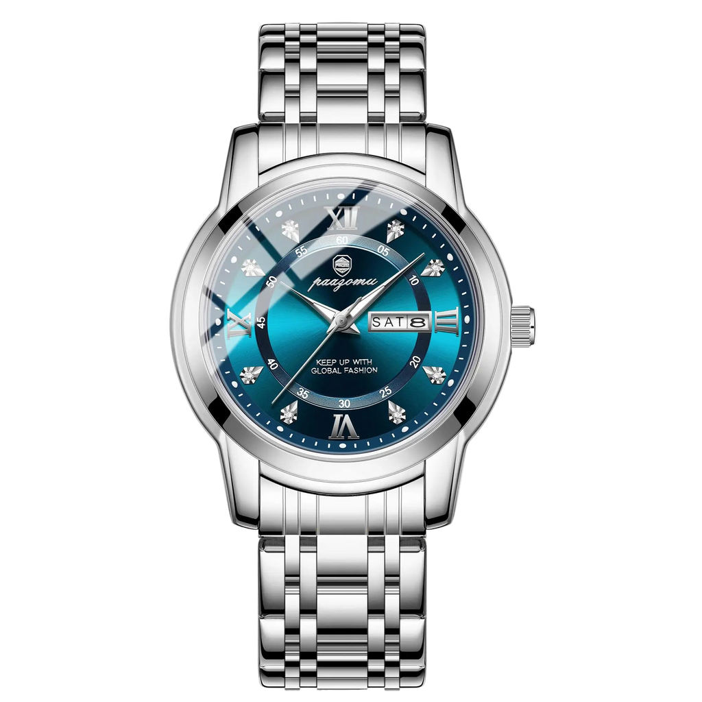 vastara - business men watch date week waterproof luminous watch 6 - casual unisex timepiece with waterproof (USA)