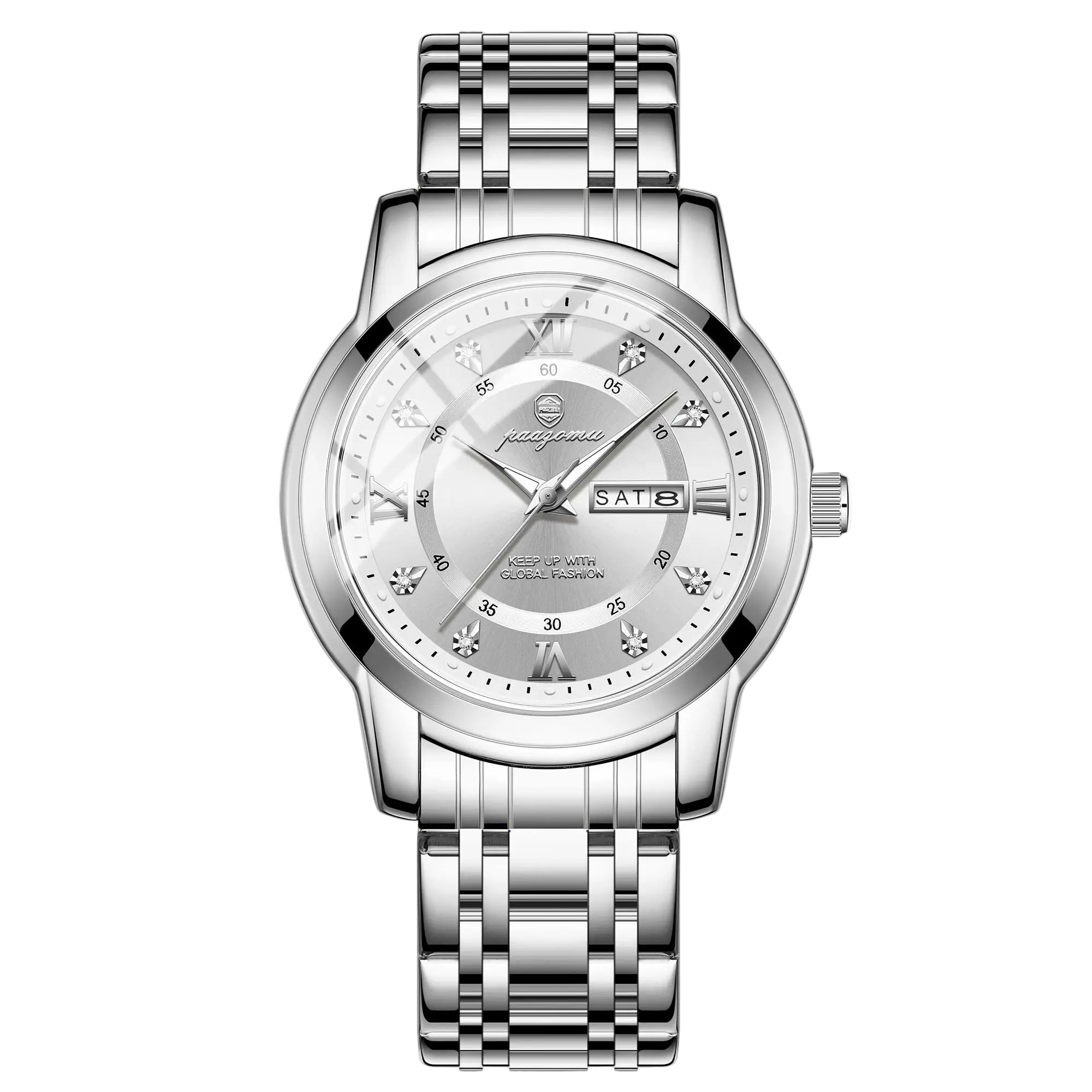 vastara - business men watch date week waterproof luminous watch 12 - casual unisex timepiece with waterproof (USA)