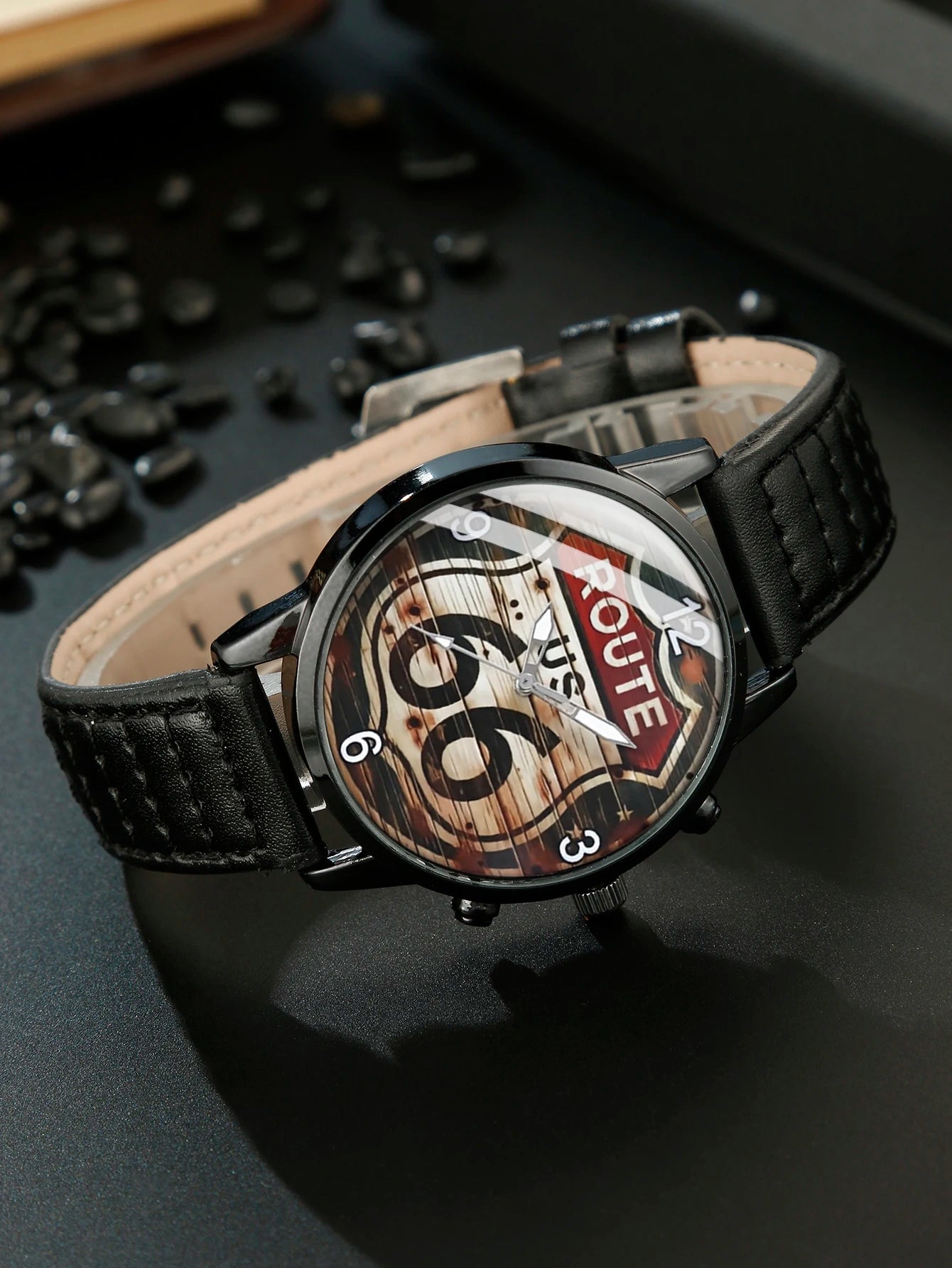 vastara sports trend watch watch detail - reliable movement, stainless steel, waterproof sports design (USA)