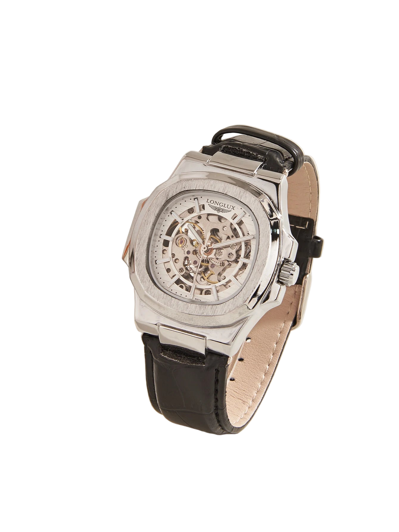vastara - shadowcore skeleton automatic watch watch 11 - casual unisex timepiece with waterproof (USA)
