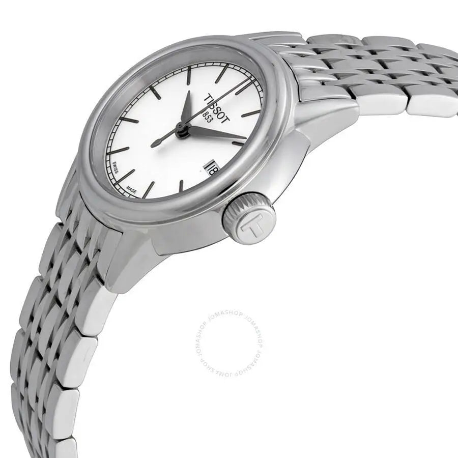 Tissot | Carson White Dials Stainless Steel Ladies - Product Image 2