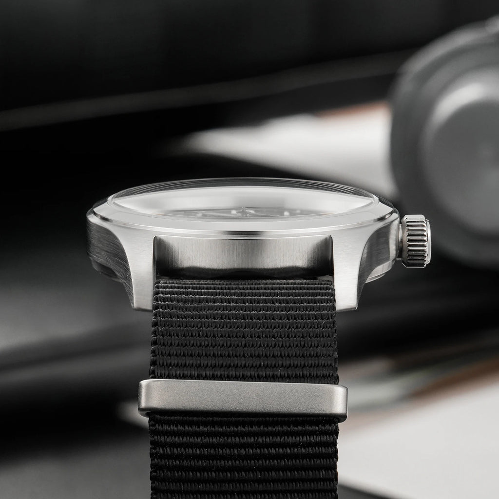 Militado ML Vintage Black Watch VH Sweep Quartz - Product Image 17