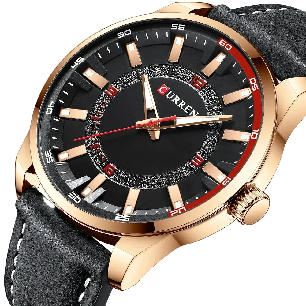 unisex casual watch vastara 8390 's business belt casual 's - business timepiece with white dial (USA)