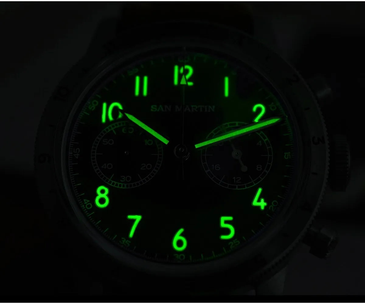 San Martin .mm Vintage Men Watch Military Style VK - Product Image 15