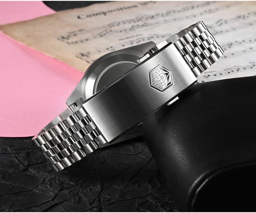 San Martin mm Diver Watch Enamel Dial Light Blue - Product Image 23